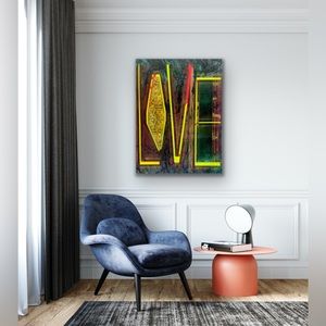 Original Painting, Home Decor, Textured Art